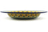 Polish Pottery Pasta Bowl 9" Marigold Morning Theme